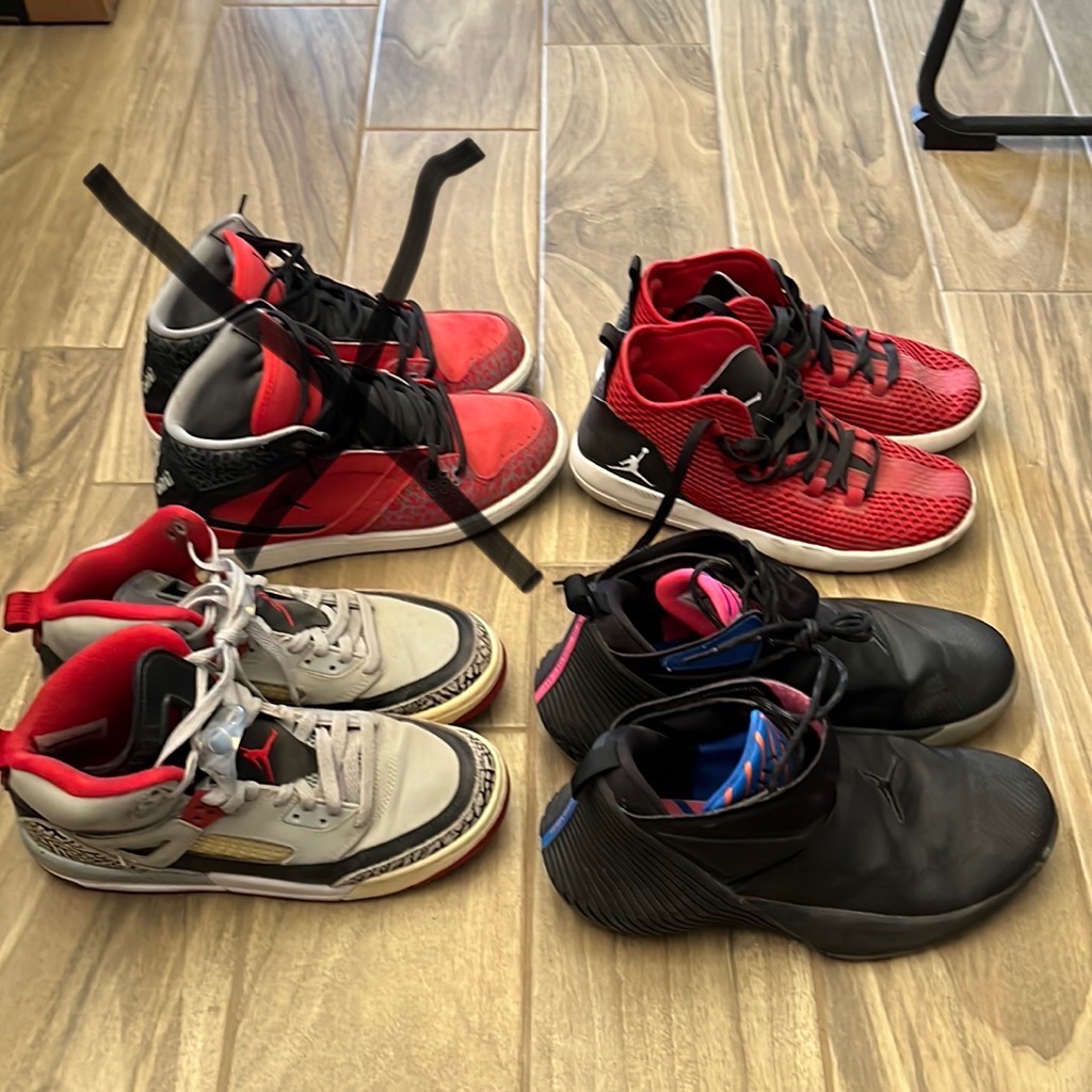 Nike Jordan 3 Pair Bundle. Size 6.5y